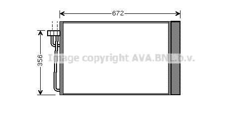 AVA QUALITY COOLING Kondensaator,kliimaseade BW5267